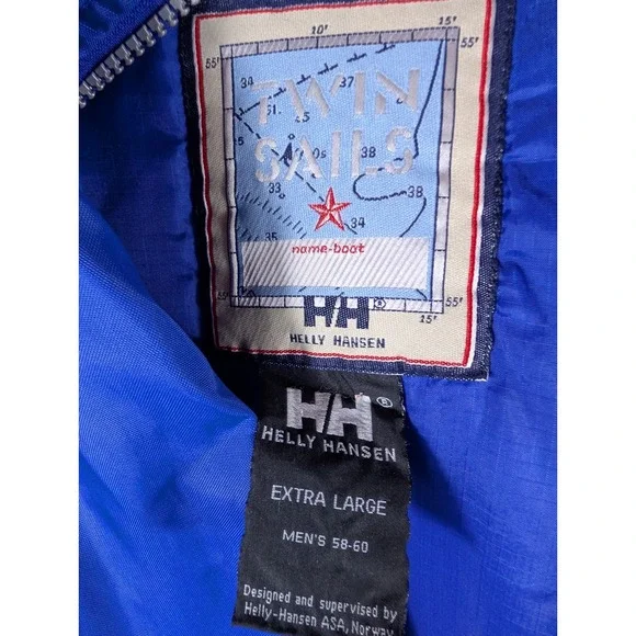 Helly Hansen Men's XL Blue Helly Tech Waterproof Parka